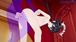 Ryuuge Kisaki And Asagiri Suou Share Intense Emotions In Blue Archive Hentai