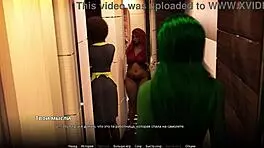 Naked Ebony Threesome In Wvm Part 56!