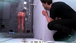 Stepmom Caught Peeping in Bedroom - 3D Hentai