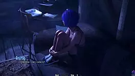 step son seducing his sexy step mom with a massage at night in 3d hentai animated porn from life in santa county.