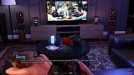 horny step aunt shows big tits in 3d hentai first time