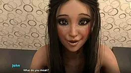 Brunette Milf Catches John Fucking Jamie