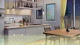 Watch Summer Clover get fired for that huge cock in harem hentai!