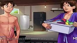 Want to see Summertimesaga laundry sex in episode 3 54?
