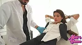 Shy Doctor Seduced to Pound My Juicy Pussy at Work