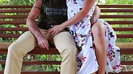 Mutual Masturbation in Public Park with Juicy Finish! 😍