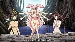 anime queens blade exiled virgin s1 ova fanservice compilation eng sub