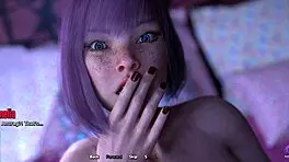 Young Teen Girl's Intense First Anal Pleasure in Santa County 3D Hentai