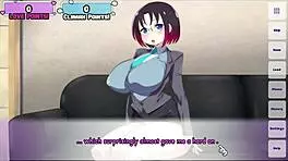 Elma Parody Hentai Game Ep 1: Sexy Dragon Maid Skips Foreplay