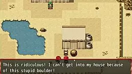 In Harem in Another World hentai game episode 10, the nun experiences her first blowjob and receives a facial cumshot.