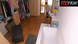 Stepsis Craves Stepbro's Monster Cock After Catching Him Watching Her Naked