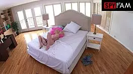 Stepsis Craves Stepbro's Monster Cock After Catching Him Watching Her Naked