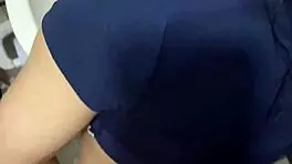 Just met her at the party, now fucking in the club bathroom?