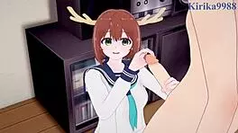 Nokotan and Torako in intense hentai sex 😏