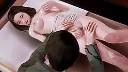 Waifu Academy Featuring Chatherine In Nude Outfits