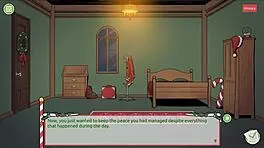 Claus Secret Surprise Xmas Hentai Game Ep 5 Femboy Cum All Over Santa Elf Cute Face