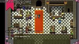 in the hentai game ceres and the contract guild the massage chair makes the petite witch cry with pleasure