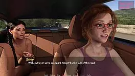 Want to see this 3D babe cum on the beach?