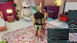 男友在我不在时撕裂可爱动漫女孩的屁股