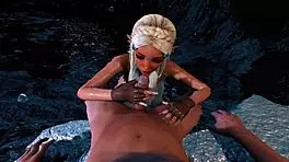 Zelda sex at hot springs 3d hentai