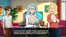 Is beth turned into a sexbot in this hentai game episode?