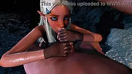 Zelda sex at hot springs 3d hentai