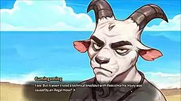 嘿，来海滩玩我的猪公主0.8可能来场狂野3P！