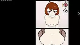 Girl in the Wall Ep 2! Curvy 3D Anime Babe Takes Monster Cock Creampie