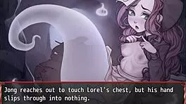 harem game ep 16 bukkake for small tits