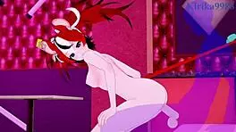 I’m obsessed with Hakos Baelz and Nanashi Mumei’s intense 3D hentai sex!