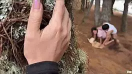 I’m banging my stepsister and a stranger deep in the forest