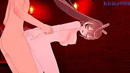 I’m obsessed with Hakos Baelz and Nanashi Mumei’s intense 3D hentai sex!