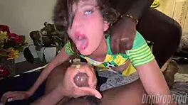 Dripdrop Ahanu Reed, you're getting slammed by two BBCs tonight!