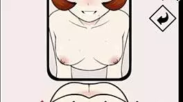 Girl in the Wall Ep 2! Curvy 3D Anime Babe Takes Monster Cock Creampie