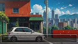 teen 18+ girlfriend shows perfect ass in hentai game street