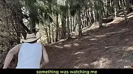 I’m banging my stepsister and a stranger deep in the forest