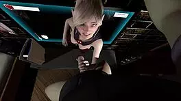 fucked a game character in 3d hentai animation with big tits and ass