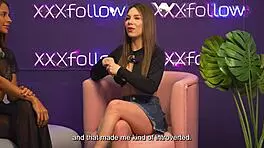 Aishadanveer and Dani Ortiz Fuck Hard in Real Couple Podcast