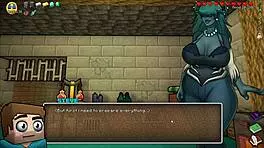 Specific Hornycraft Parody Hentai Game Ep 47 Features Piglin in 3D Teen 18+ Happy Ending