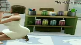 brunette teen deepthroats her teacher's big cock during lunch break, sucking it hard and enjoying the old-young action