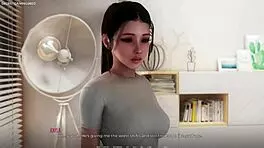 horny stepsis craved his big cock in 3d porn game desirium 02