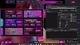 Curvy teen with huge tits plays sex doll simulator nude. Intense game action.