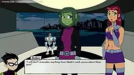 In 18Titans Part 5, the teen finally gets to fuck Starfire in this hentai adventure on m-porn.xxx