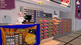 Curvy stepmom's friend milf in hentai game