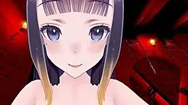 Minato aqua and ninomae ina'nis in intense sex - hololive vtuber pov hentai