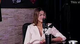 hey, vitoria vonteese in sheer red loves hard porn with big dutch guys