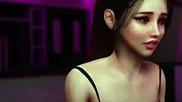 sharing bed with stepsis best friend she craves first huge cock in 3d hentai game