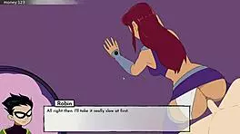 In 18Titans Part 5, the teen finally gets to fuck Starfire in this hentai adventure on m-porn.xxx