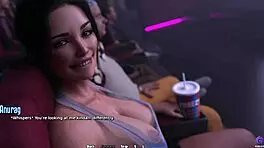 Damn! Horny Stepsister Sucks Me Off During Movie Night in 3D Hentai