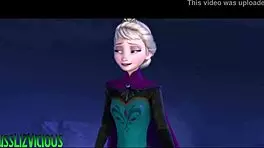liz vicious sings haters song in frozen animated